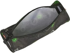 Tolltartó, henger alakú, cipzáras, LEGO Ninjago Master of Energy, fekete-mintás (L100502507)