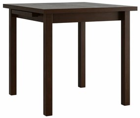 Asztal Victorville 109Dió, 76x80x80cm, Hosszabbíthatóság, Laminált forgácslap, Fa, Részben összeszerelt