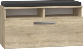 Riva cipősszekrény, sonoma