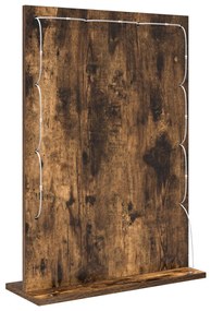 Pipere Tükör Füstölt tölgy Fa, Üveg 70 x 50 x 18 cm Tükör