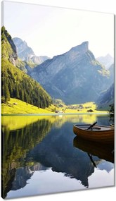 Vászonkép 60x90 Hegyi tó