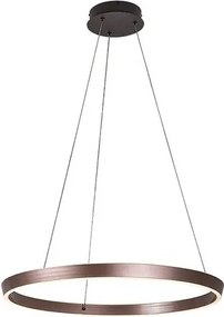 RÁBALUX 72402 NEVIRA Modern Led Függesztett Lámpa Csiszolt Kávébarna IP20