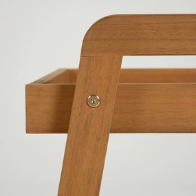 Akácfa zsúrkocsi 55x73 cm Felisa – Kave Home