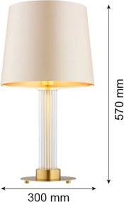 Argon HAMPTON 8541 Asztali lámpa 1x15W/E27 IP20