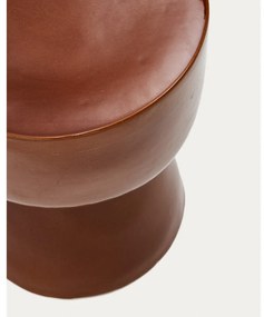 Kerámia kerek kerti tárolóasztal ø 36 cm Mesquida – Kave Home