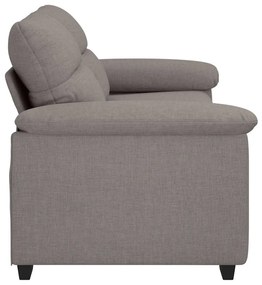 vidaXL kétszemélyes tópszínű szövet kanapé 140 cm