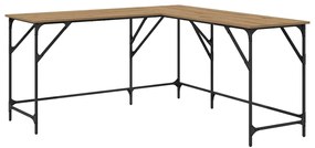 vidaXL Asztal Artisan tölgy 149 x 149 x 75 cm Faanyag