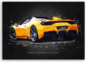 Gario Vászonkép Ferrari 458 Aperta - Gab Fernando Méret: 100 x 70 cm