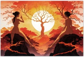 Poszterek 185x125 Az élet fájának szimbóluma