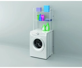 Sky Wash fehér kétszintes polc mosógép fölé - Metaltex