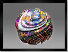 Poszterek keretben 40x30 Nano 3D szilikon golyó