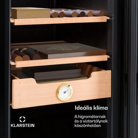 Klarstein El Presidente 37, humidor, 37 liter, 2 fiók, 1 cédrusfa rekesz