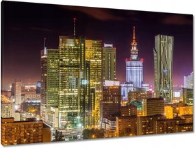 Festmények 120x80 Város éjszaka