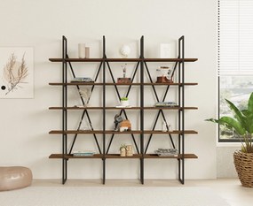 könyvespolc Beylerbeyi - Walnut