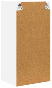 Fali konyhaszekrény 2 pcs Fehér 40 x 31 x 80 cm Faanyag