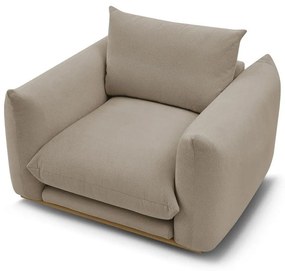 Bézs fotel Ernest – Bobochic Paris