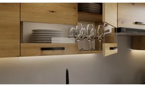 Konyhabútor ROSALIA 240 cm craft tölgy