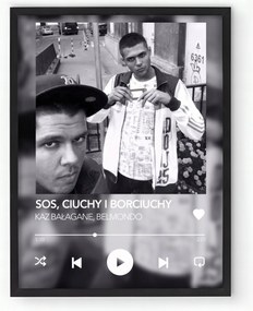 Poszter keretben Kaz dal, Belmondo szósz, ruhák és bors