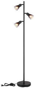 Globo 54312-3S - Állólámpa SATELLA 3xE14/25W/230V fekete