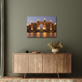 Kép egy épületról Dubajban (70x50 cm)