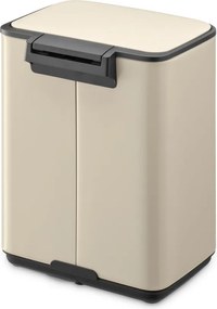 Bézs acél pedálos szemetes 4 l Bo – Brabantia
