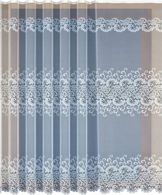 Mg Függöny jacquard 32784 Fehér 200cm magas lengyel 0,5m
