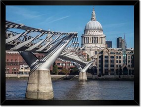 Poszterek keretben 40x30 London Millennium híd