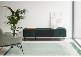 Punto fekete-zöld TV-állvány - Teulat