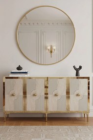 Pega 150 - White, Travertine, Gold