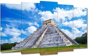 Vászonkép 100x60 Kukulkán piramis Mexikó
