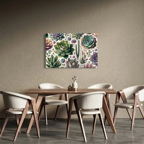 Kép - Pozsgás növények (90x60 cm)