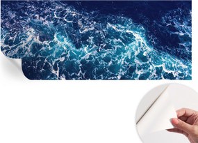 Fotótapéta Fali tapéta Hálószobába és Nappaliba Tengeri hullámok 250x104 cm