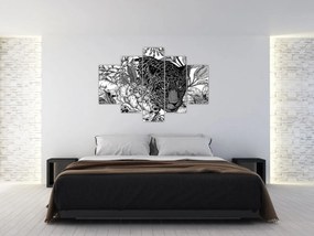 Kép - Egzotikus kert (150x105 cm)