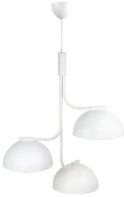 DFTP by Nordlux - Csillár zsinóron TULLIO 3xE14/25W/230V fehér