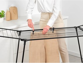 Matt fekete ruhaszárító 18 m HangOn Too – Brabantia