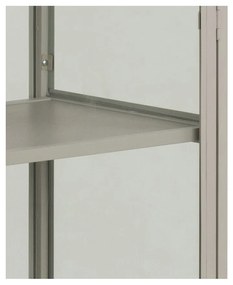 Szürke tálalószekrény 77x186x35 cm Seaford – Actona