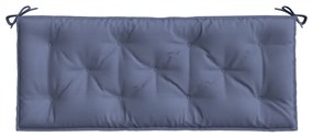 2 db tengerészkék oxford szövet kerti padpárna 120 x 50 x 7 cm