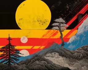 Poszter 76x60,5cm Hegyi átváltozás