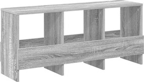 vidaXL Magazin állvány Szürke Sonoma 102 x 30 x 45 cm