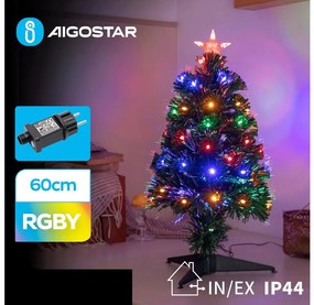 Aigostar B.V. Aigostar - LED Karácsonyi kültéri dekoráció LED/3,6W/230V 60 cm IP44 többszínű AI1227