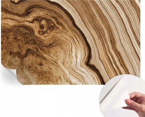 Dekoratív öntapadós fotótapéta irodába Fa tégelyek 416x254 cm