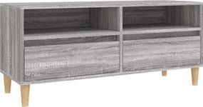 vidaXL szürke sonoma színű szerelt fa TV-szekrény 100x34,5x44,5 cm