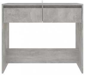 betonszürke szerelt fa tálalóasztal 89x41x76,5 cm