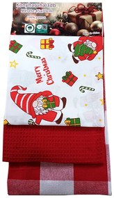 Noel pamut konyhai edénytörlő 3db