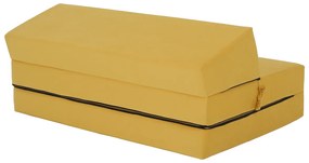 Összecsukható szék/matrac VEDIS, sárga