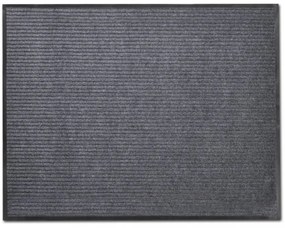 2 db szürke PVC lábtörlő 90 x 60 cm