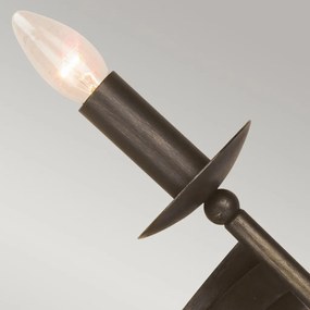 Elstead Lighting CROMWELL CW2-OLD-BRZ Fali lámpa 2x60W/E14