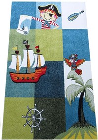 Gyerek szőnyeg Kalóz 400x500