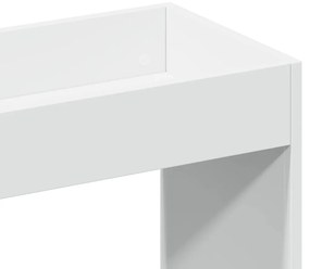 fehér szerelt fa magasszekrény 63 x 33 x 100 cm