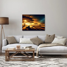 Kép - Pihenő oroszlánok (70x50 cm)